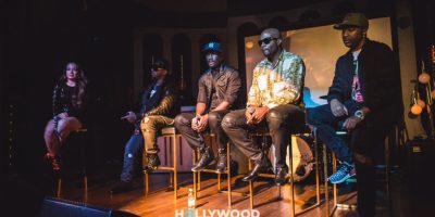 112 at their 'Q Mike Slim Daron' Album Listening Session
