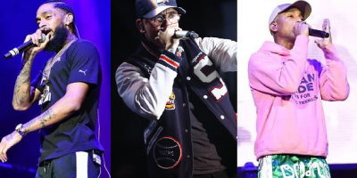 Nipsey Hussle, Logic, Pharrell (N.E.R.D.)